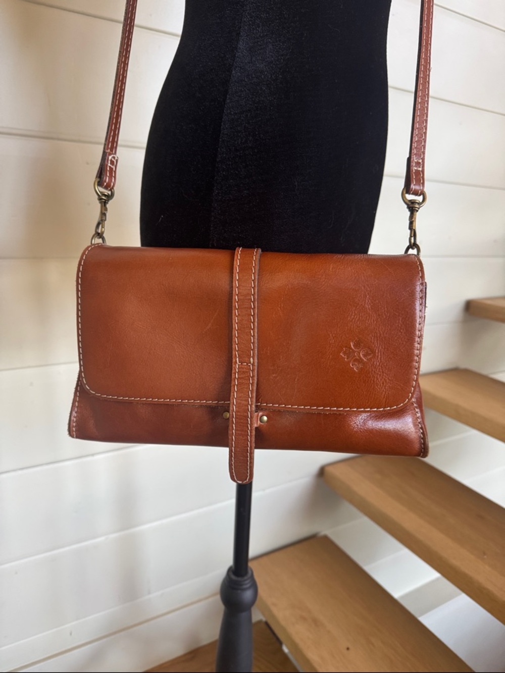 Patricia Nash Tijola Leather Crossbody Bag